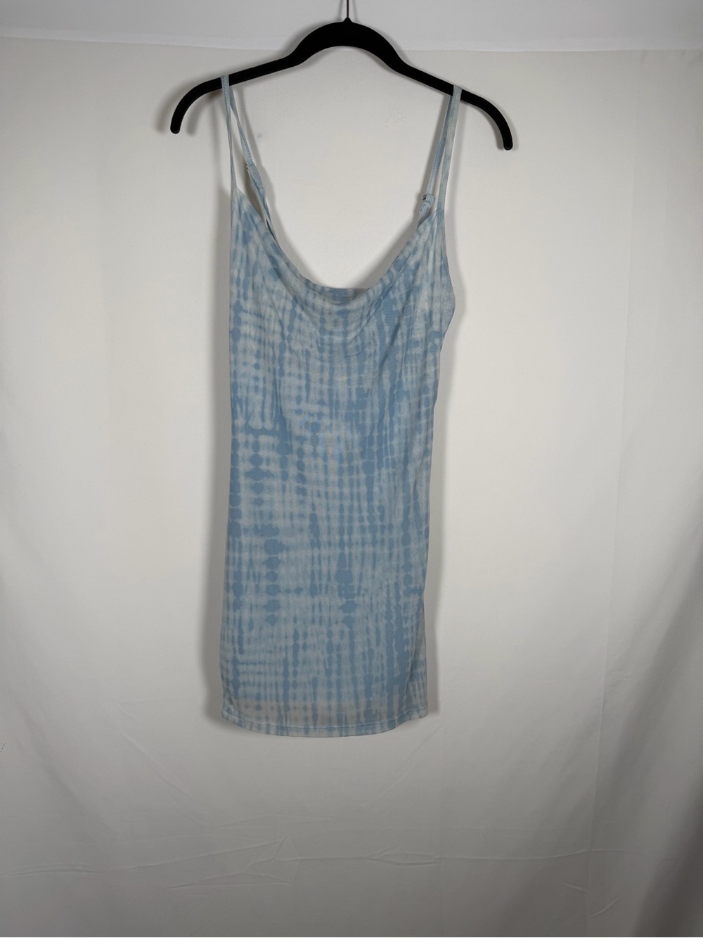 Forever 21 Light Powder Blue Tie-Dye Mini Dress - Fairy, whimsical